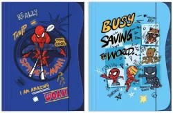 Teczka z gumką A4 Spider man mix
