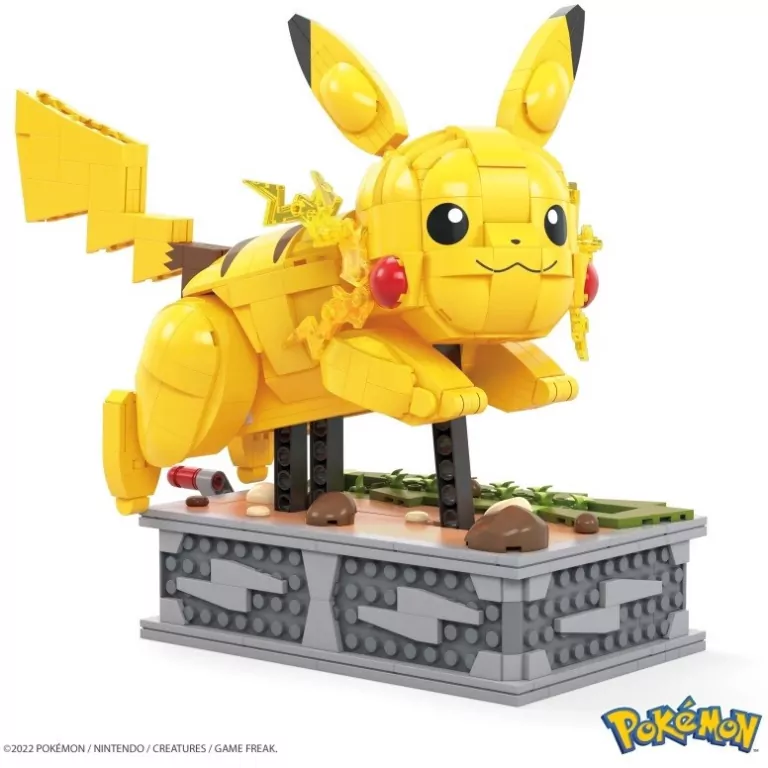 MEGA Pikachu Kolekcjonerski Pokemon do zbudowania - tantis.pl