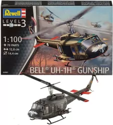 Model do składania Śmigłowiec. Bell UH-1H Gunship