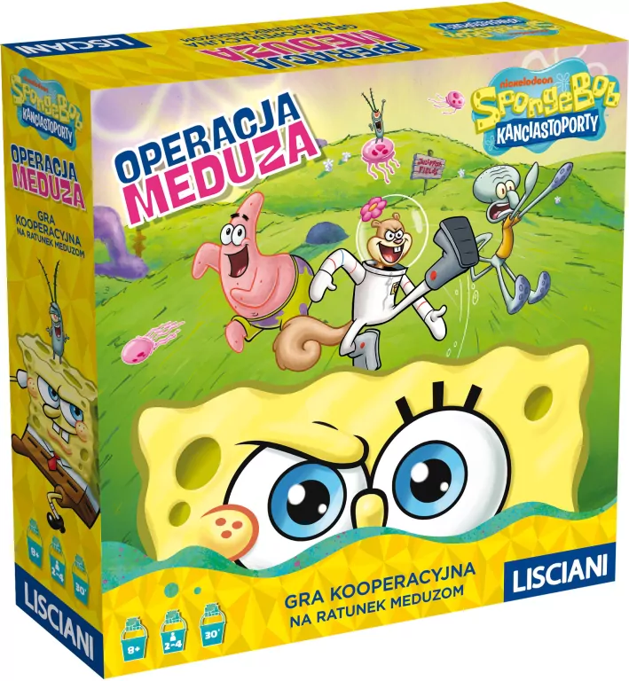 Spongebob Operacja meduza Gra Kooperacyjna Lisiciani - tantis.pl