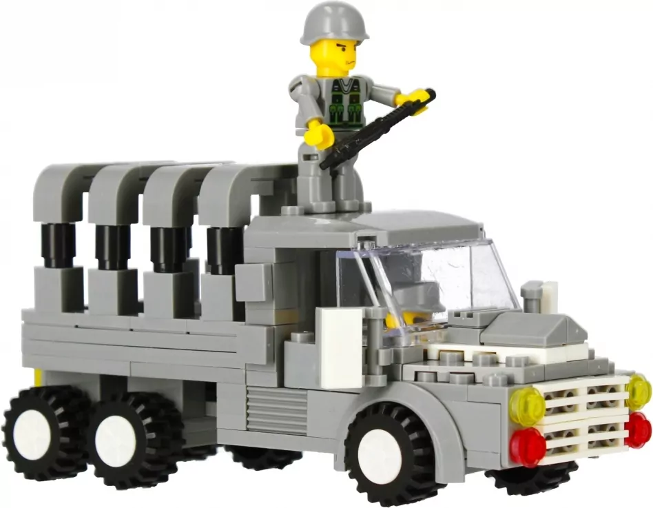 Klocki konstrukcyjne Wojsko ALLEBLOX - tantis.pl