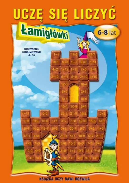 Uczę się liczyć. Łamigłówki. 6-8 lat - tantis.pl