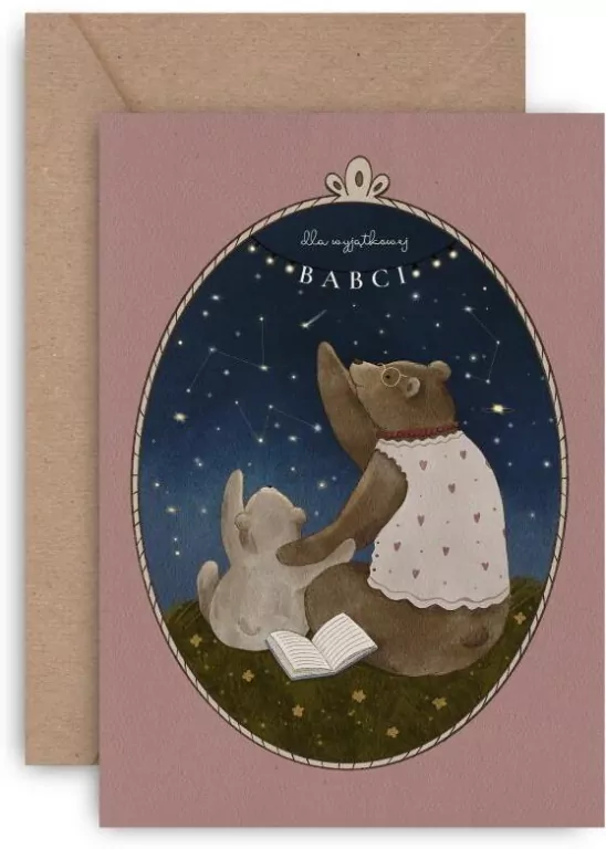 Kartka dla wyjątkowej Babci. Grandma Bear - tantis.pl