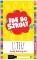 Idę do szkoły. Litery. Karty do kaligrafii - tantis.pl