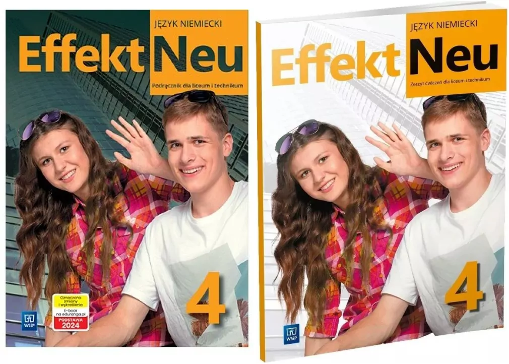 Pakiet: Effekt Neu 4. Podręcznik / Zeszyt ćwiczeń do liceum i technikum. Język niemiecki - tantis.pl