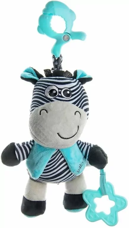 Zawieszka pluszowa Zebra 17cm - tantis.pl
