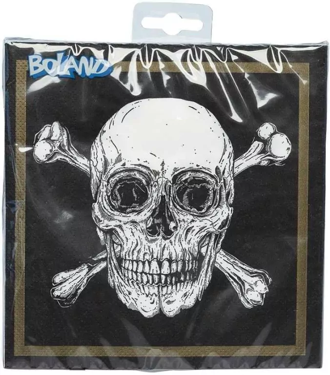 Serwetki papierowe Piraci 33x33cm - tantis.pl