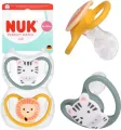 NUK. Perfect Match. Smoczek. 6-18 miesięcy. Zebra. Lew. 2 sztuki - tantis.pl