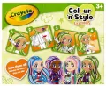 Lalka Colour'n'Style Friends Jade CRAYOLA - tantis.pl