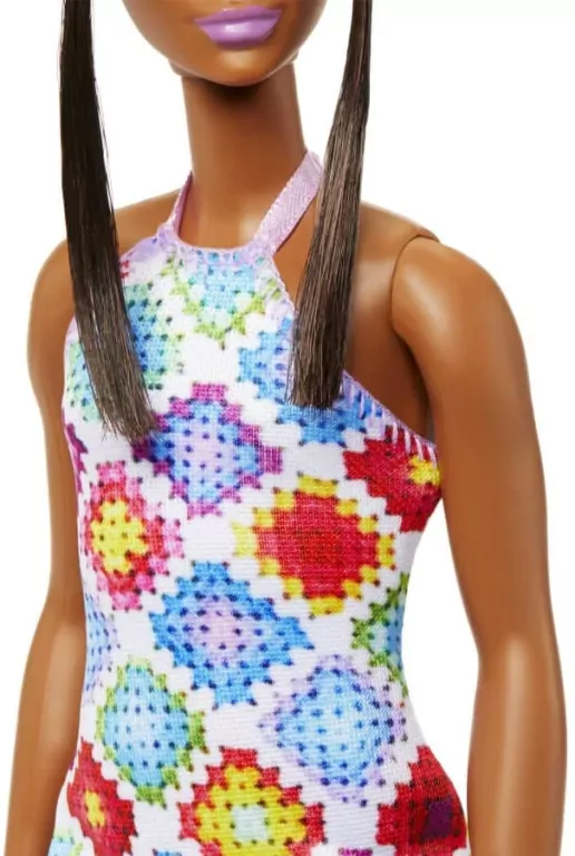 Barbie Fashionistas. Lalka w sukience - tantis.pl