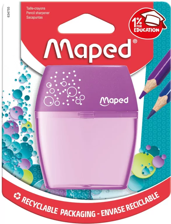 Maped. Temperówka Shaker 2 otwory, mix - tantis.pl