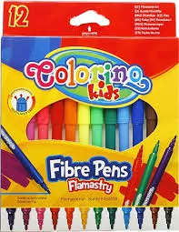 Flamastry 12 kolorów