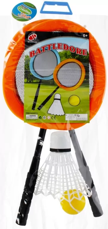 Rakietki duże miękkie lotka/piłka w worku  33x70x6 9366E MC - tantis.pl