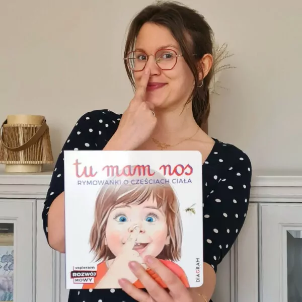 Tu mam nos. Rymowanki o częściach ciała - tantis.pl