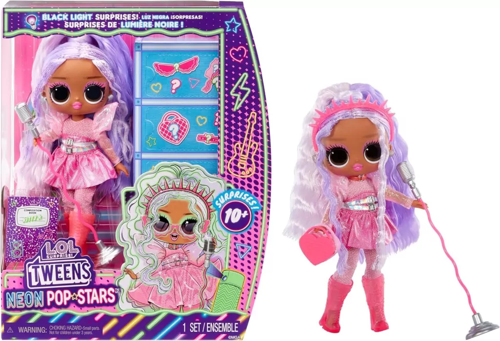 LOL Surprise Tweens Neon Pop Stars - Kitty K - tantis.pl