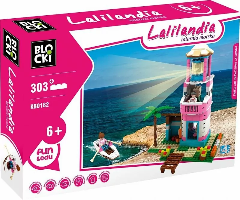 Klocki Blocki Lalilandia Latarnia Morska - tantis.pl