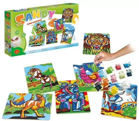 Sandy. Piaskowe Malowanki - tantis.pl