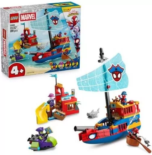 LEGO® Spidey. Statek piracki drużyny Spidey 11208 - tantis.pl