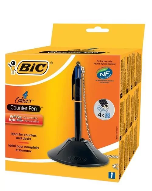 Długopis 4 Colours PD1 na łańcuszku BIC - tantis.pl