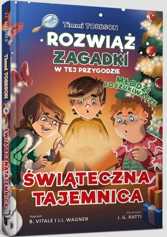Timmi Tobbson. Młodzi poszukiwacze. Świąteczna tajemnica - tantis.pl