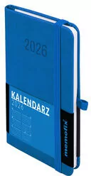 Kalendarz 2026 B6 Memofix TDW niebieski - tantis.pl
