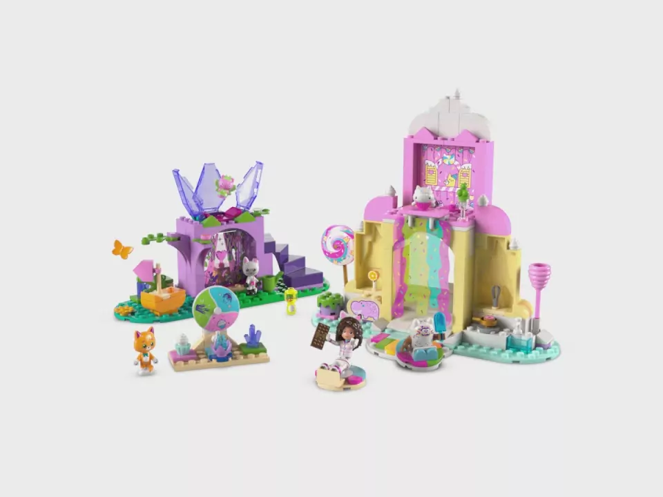LEGO® Koci domek Gabi. Łakociowa Góra i Kiciowy Ogródek. 11205 - tantis.pl