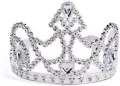 Tiara księżniczki, srebrna - tantis.pl