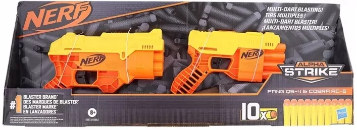 *****NERF Alpha Strike Fang+Cobra E8863 - tantis.pl