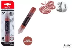 Farba strukturalna 3D miedziany metalizowany 30ml