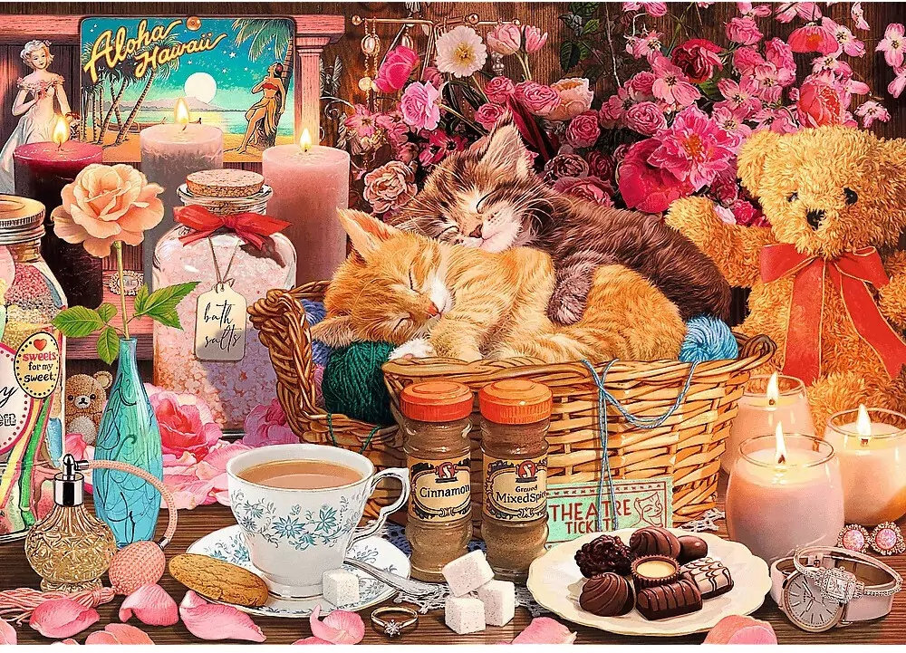 Trefl. Puzzle 1000. Wszystko co przyjemne - tantis.pl