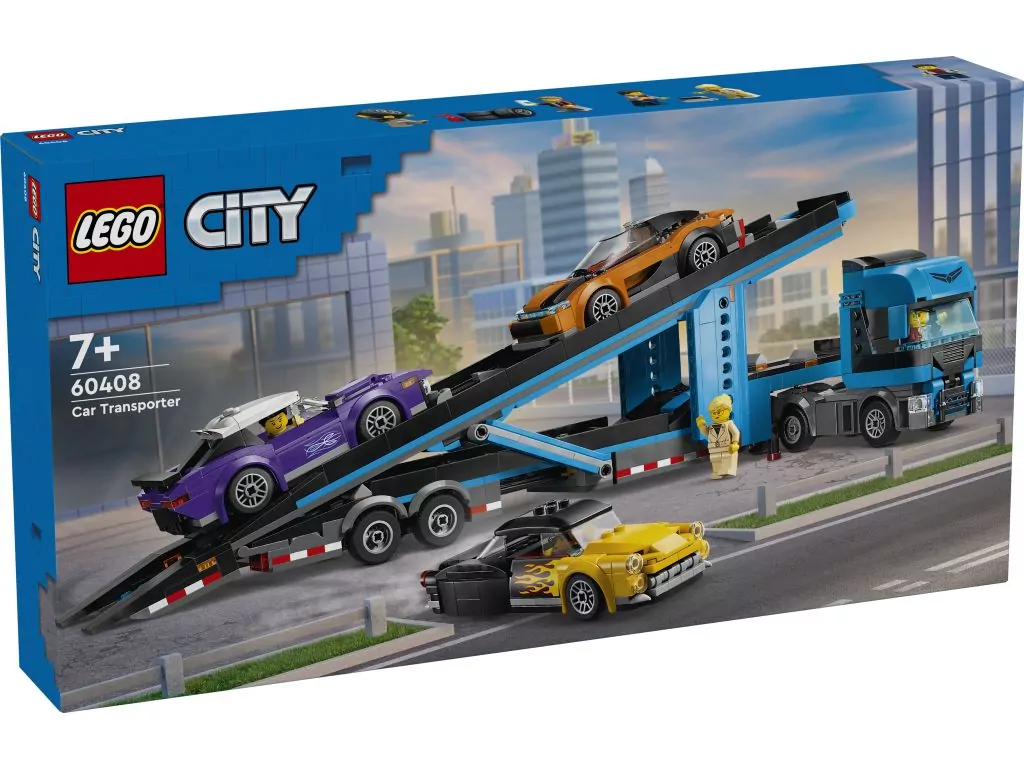 LEGO® City. Laweta z samochodami sportowymi. 60408 - tantis.pl