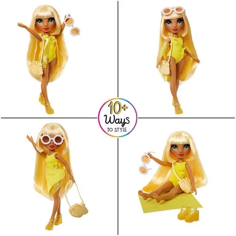 Rainbow High Sunny. Swim&Style Fashion Doll - tantis.pl