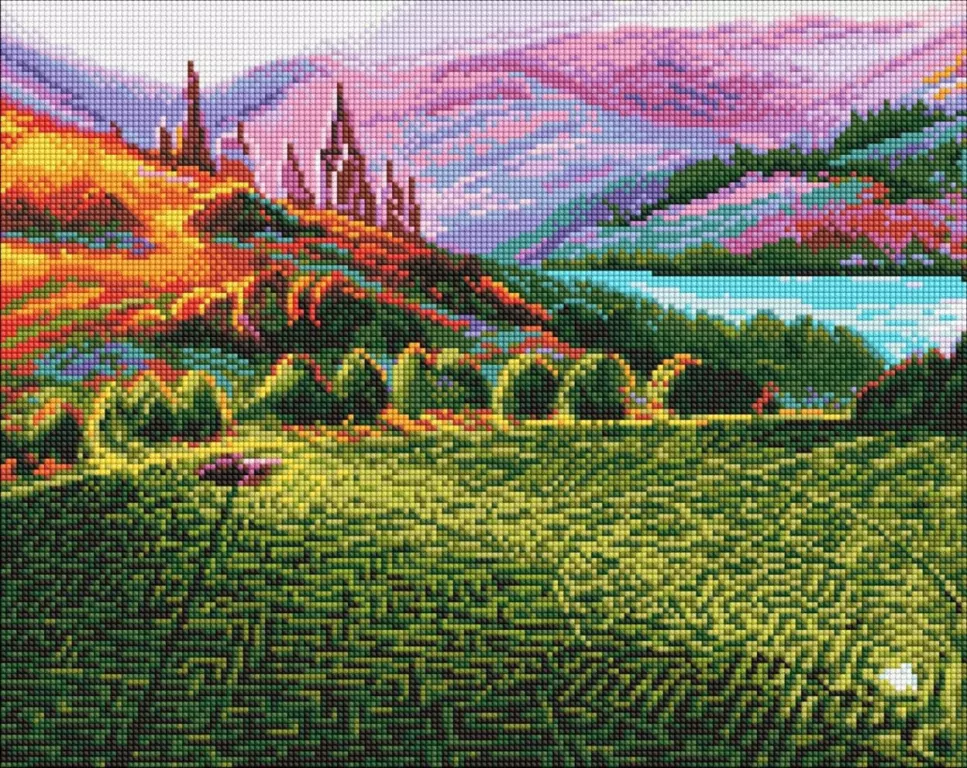 Diamentowa mozaika - Harry Potter 40x50cm - tantis.pl