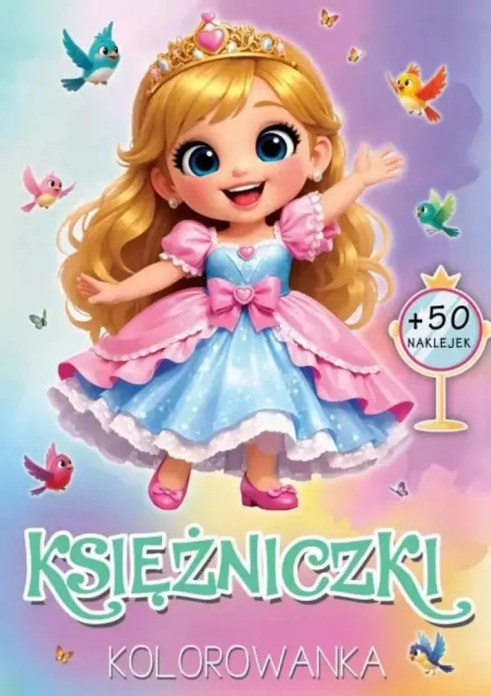 Księżniczki. Kolorowanka - tantis.pl