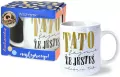 Kubek Premium Tato, fajnie, że jesteś - tantis.pl
