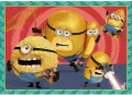Puzzle 4w1 Zwariowane Minionki TREFL - tantis.pl