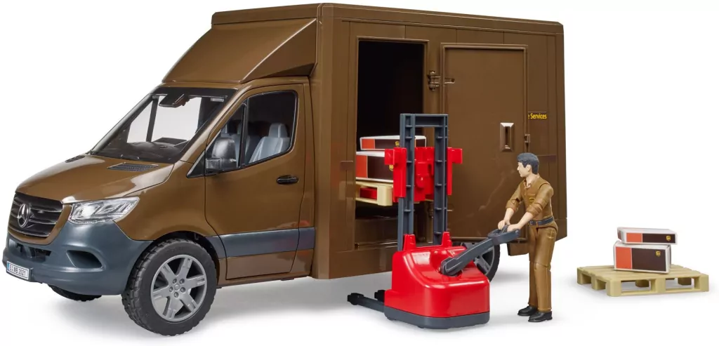 Mercedes Sprinter UPS z kierowcą i akcesoriami - tantis.pl
