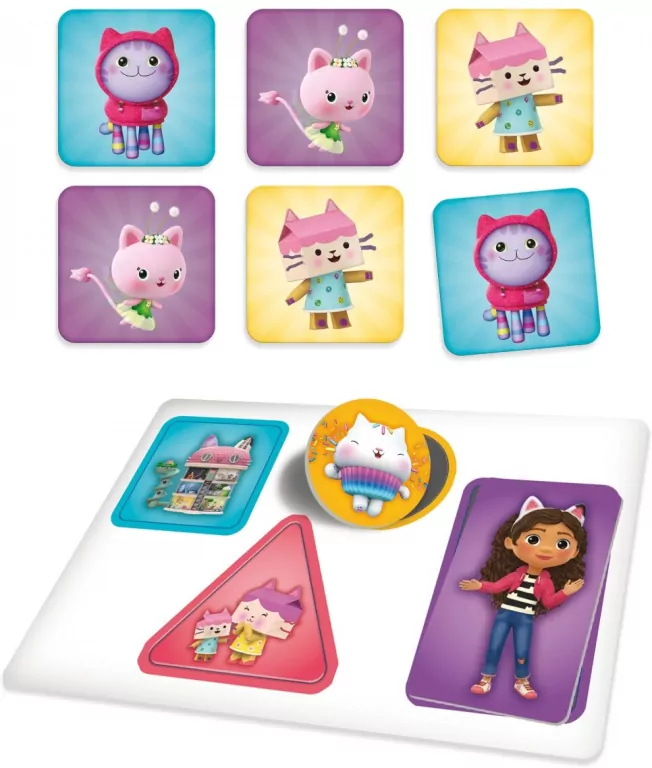 Biurko z grami edukacyjnymi. Koci Domek Gabi - tantis.pl