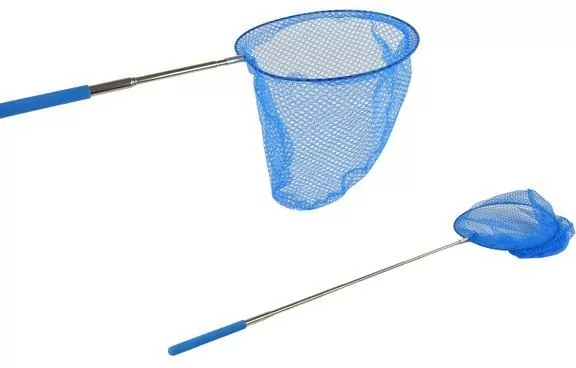 Siatka na motyle teleskopowa niebieska 85cm - tantis.pl