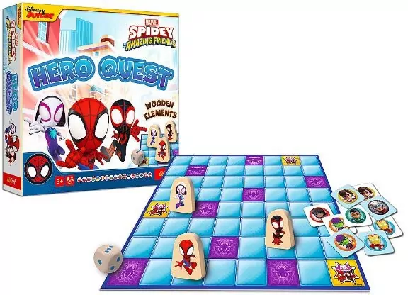 Disney Junior Hero Quest Spidey Trefl - tantis.pl