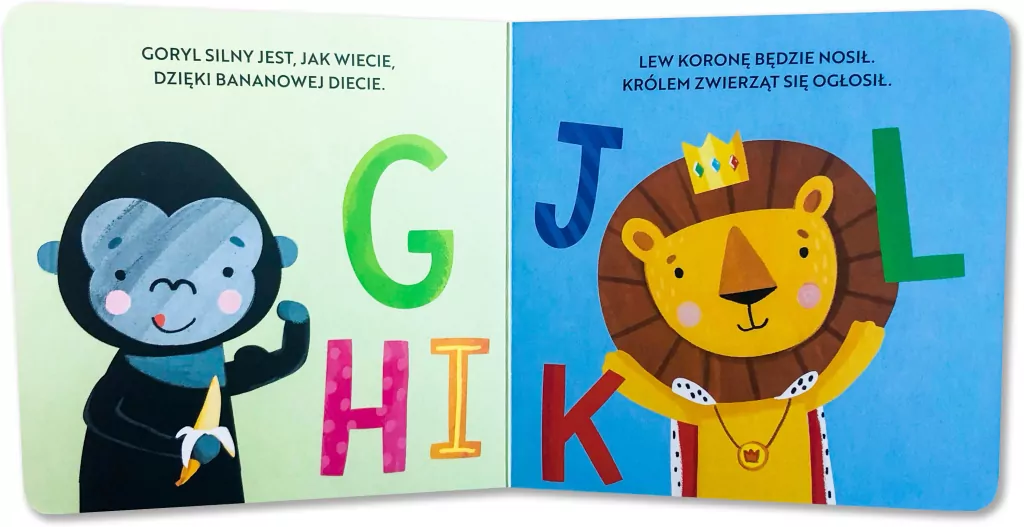 Książka i puzzle. Mój pierwszy alfabet, 20 elementów - tantis.pl