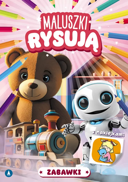 Maluszki rysują. Zabawki - tantis.pl