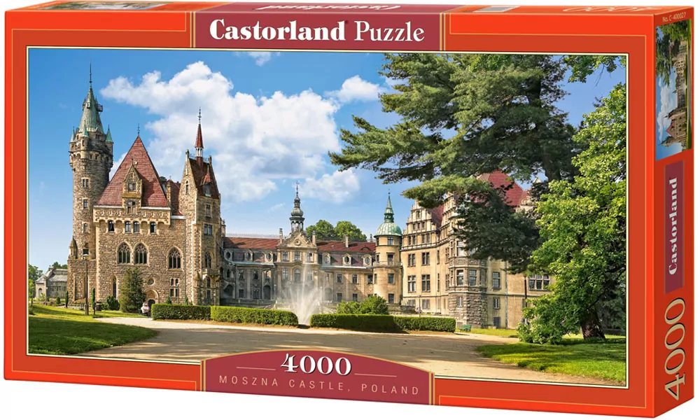 Puzzle 4000. Zamek w Mosznej - tantis.pl