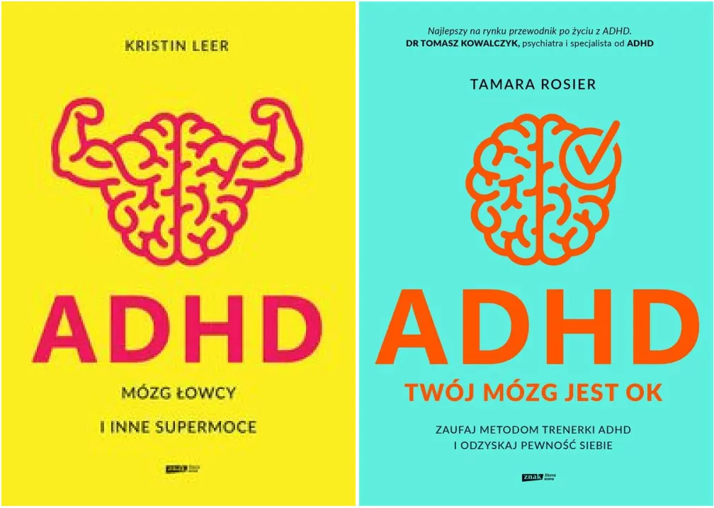 Pakiet: ADHD. Mózg łowcy i inne supermoce / ADHD. Twój mózg jest OK. Zaufaj metodom trenerki ADHD i odzyskaj pewność siebie - tantis.pl