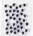 Samoprzylepne ruchome oczka 8 mm, 36 szt. (KSOC-014) - tantis.pl
