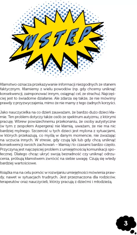 Uczę się mówić prawdę. Karty pracy rozwijające umiejętność mówienia prawdy dla dzieci i młodzieży w wieku 8-15 lat, w tym uczniów ze spektrum autyzmu - tantis.pl