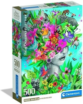 Puzzle 500 Compact Head in the Jungle 35600 - tantis.pl