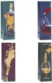 Torebka ozdobna na butelkę 11x38x11cm mix ROZETTE - tantis.pl