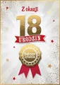 Karnet Urodziny 18 - tantis.pl