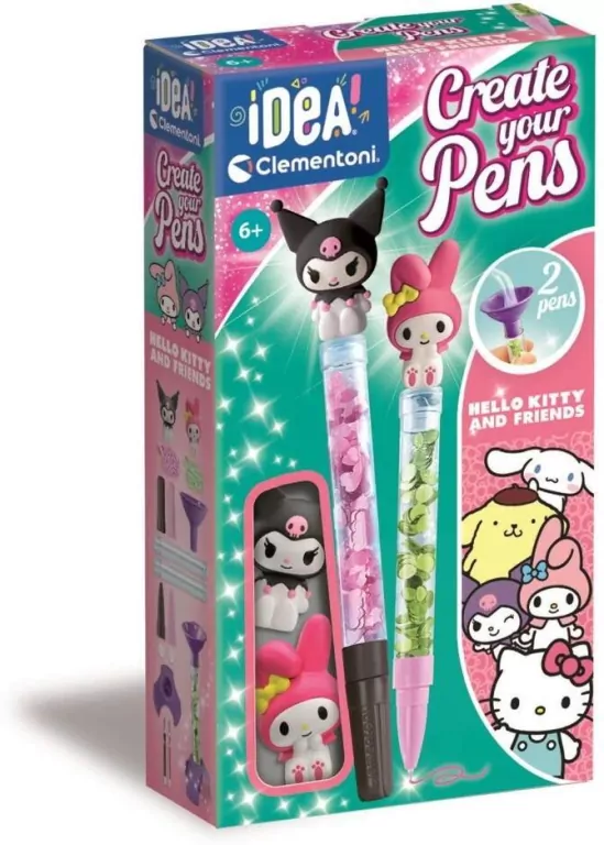 Mini Fabryka DłUgopisóW Hello Kitty I Przyjaciele - tantis.pl